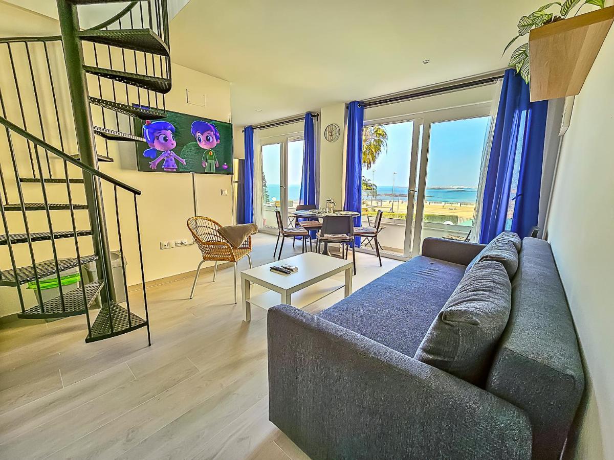 Oceanfront Duplex With A Rooftop Pool And Terrace El Puerto de Santa Maria Exterior photo